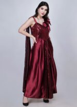 Lyra Dress fully stitched drap stylish fusion party wear dress